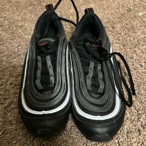 Black & Silver Air Max 97’s.